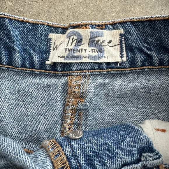 Free People Blue Denim Skirt - Picture 5 of 5